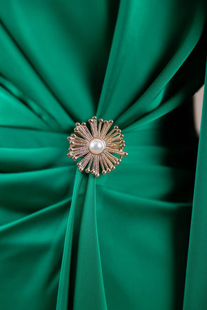 Ayza Tesettür Abiye - FioraofDress - tesettur - abiye - zümrüt - 38 - hijab - evening - dress