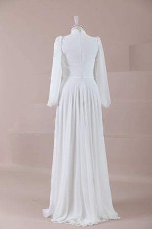 Azure Tesettür Abiye - FioraofDress - tesettur - abiye - Beyaz - 36 - hijab - evening - dress