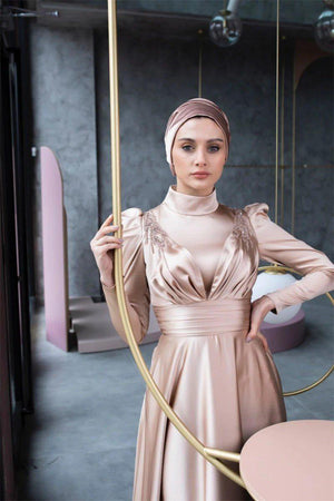 Bahar Tesettür Abiye - FioraofDress - tesettur - abiye - 42 - hijab - evening - dress