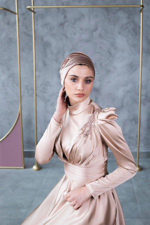 Bahar Tesettür Abiye - FioraofDress - tesettur - abiye - 42 - hijab - evening - dress