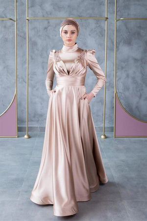 Bahar Tesettür Abiye - FioraofDress - tesettur - abiye - 42 - hijab - evening - dress