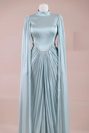 Belin Tesettür Abiye - FioraofDress - tesettur - abiye - mint - 36 - hijab - evening - dress