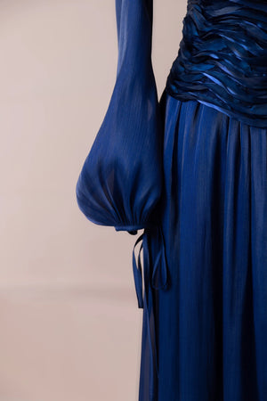 Dalia Tesettür Abiye - FioraofDress - tesettur - abiye - LACİVERT - 38 - hijab - evening - dress