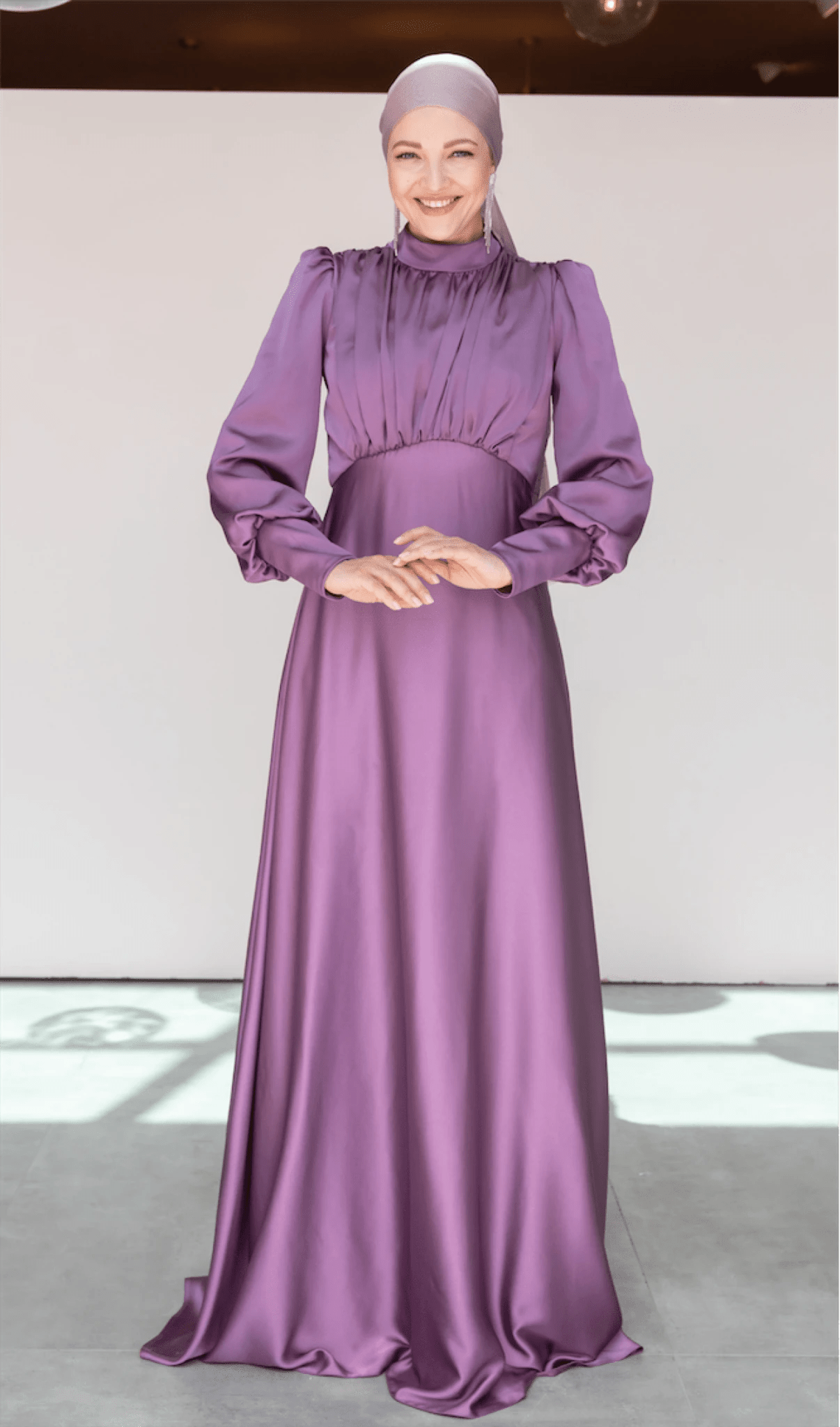 Dilay Tesettür Abiye - FioraofDress - tesettur - abiye - 46 - LİLAA - hijab - evening - dress