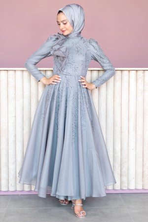 Elvin Tesettür Abiye - FioraofDress - tesettur - abiye - 44 - hijab - evening - dress