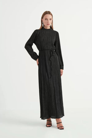 Elvis Abiye - FioraofDress - tesettur - abiye - 42 - Yağı Yeşil - hijab - evening - dress