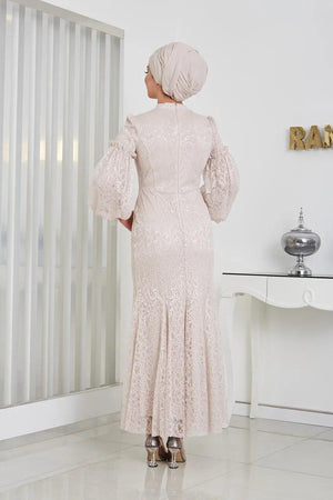 Eylül Tesettür Abiye - FioraofDress - tesettur - abiye - 44 - LİLAA - hijab - evening - dress