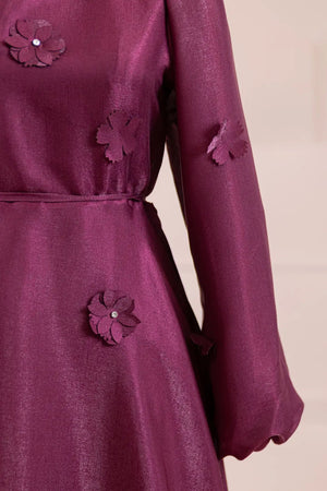 Flowers Tesettür Abiye - FioraofDress - tesettur - abiye - Chery - 36 - hijab - evening - dress