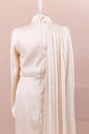 Glory Tesettür Abiye - FioraofDress - tesettur - abiye - krem - 38 - hijab - evening - dress