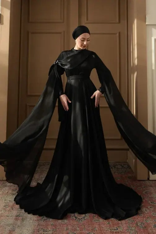 Melisa Taşlı Tesettür Abiye