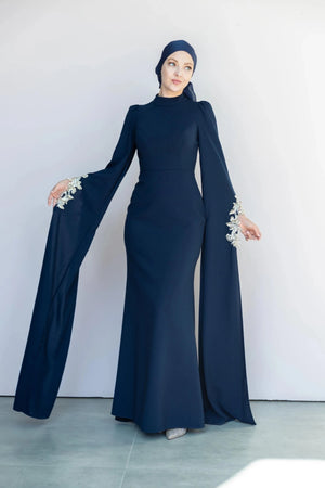 Queen Teseetür Abiye - lacivert