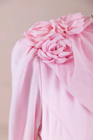 Jaidah Tesettür Abiye - PEMBE