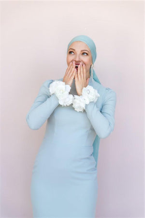 Allegra Tesettür Abiye - Siyah