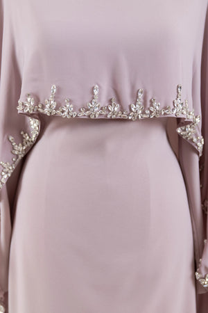 Layali Tesettür Abiye - FioraofDress - tesettur - abiye - lila - 40 - hijab - evening - dress