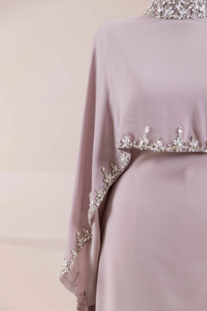 Layali Tesettür Abiye - FioraofDress - tesettur - abiye - lila - 40 - hijab - evening - dress