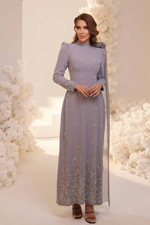 Loren Tesettür Abiye - FioraofDress - tesettur - abiye - LİLAA - 38 - hijab - evening - dress