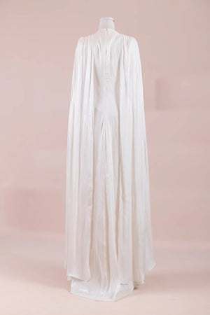 Lunesse Tesettür Abiye - FioraofDress - tesettur - abiye - krem - 38 - hijab - evening - dress