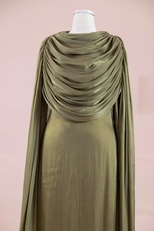 Lunesse Tesettür Abiye - FioraofDress - tesettur - abiye - Çimen yeşili - 38 - hijab - evening - dress