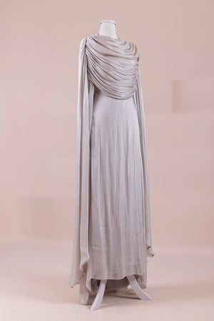 Lunesse Tesettür Abiye - FioraofDress - tesettur - abiye - BEJ - 38 - hijab - evening - dress