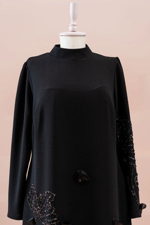 Maysa Tesettür Abiye - FioraofDress - tesettur - abiye - Siyahh - 44 - hijab - evening - dress