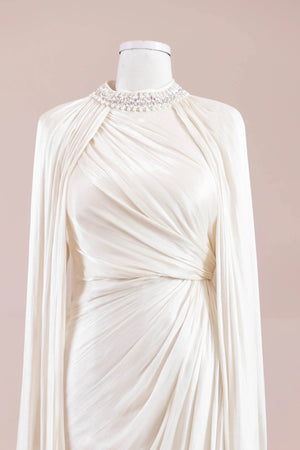 Nela Tesettür Abiye - FioraofDress - tesettur - abiye - Morr - 38 - hijab - evening - dress