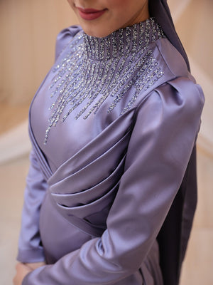 Nisa Tesettür Abiye - FioraofDress - tesettur - abiye - YAĞ YEŞİLİ - 38 - hijab - evening - dress
