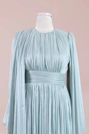 Seya Tesettür Abiye Ve Şalı - FioraofDress - tesettur - abiye - mint - 38 - hijab - evening - dress