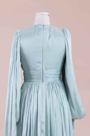 Seya Tesettür Abiye Ve Şalı - FioraofDress - tesettur - abiye - mint - 38 - hijab - evening - dress