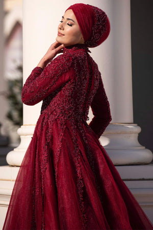 Siena Tesettür Abiye - FioraofDress - tesettur - abiye - 48 - hijab - evening - dress