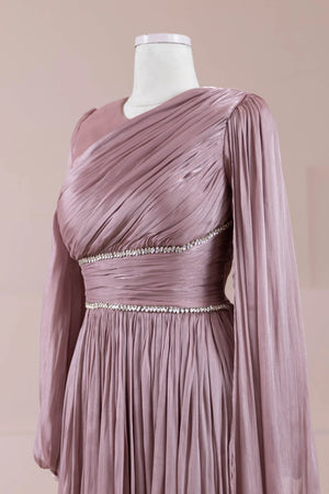 Zafira Tesettür Abiye - FioraofDress - tesettur - abiye - lila - 38 - hijab - evening - dress