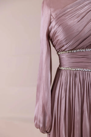 Zafira Tesettür Abiye - FioraofDress - tesettur - abiye - lila - 38 - hijab - evening - dress