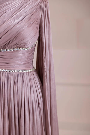 Zafira Tesettür Abiye - FioraofDress - tesettur - abiye - lila - 38 - hijab - evening - dress