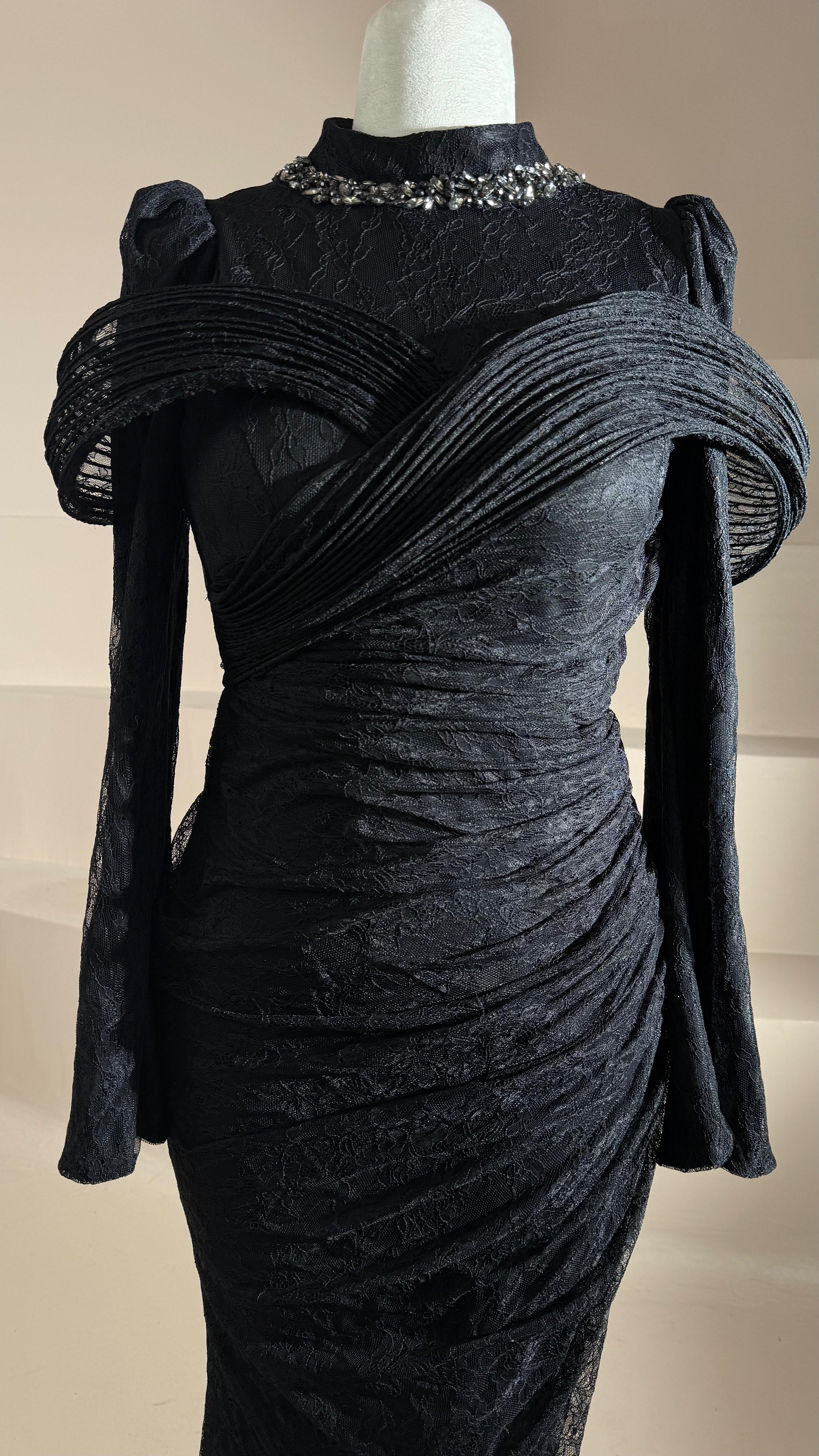 Charm Dantelli Tesettür Abiye.