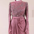 Ahenk Tesettür Abiye - FioraofDress - tesettur - abiye - Berry - 38 - hijab - evening - dress