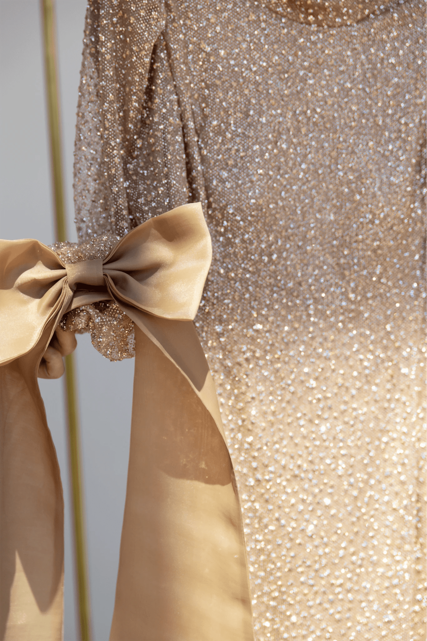 Alina Tesettür Abiye - FioraofDress - tesettur - abiye - 48 - GOLD - hijab - evening - dress