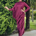 Almira Vişne Çürüğü Tesettür Abiye - FioraofDress - tesettur - abiye - 42 - VİŞNE ÇÜRÜĞÜ - hijab - evening - dress