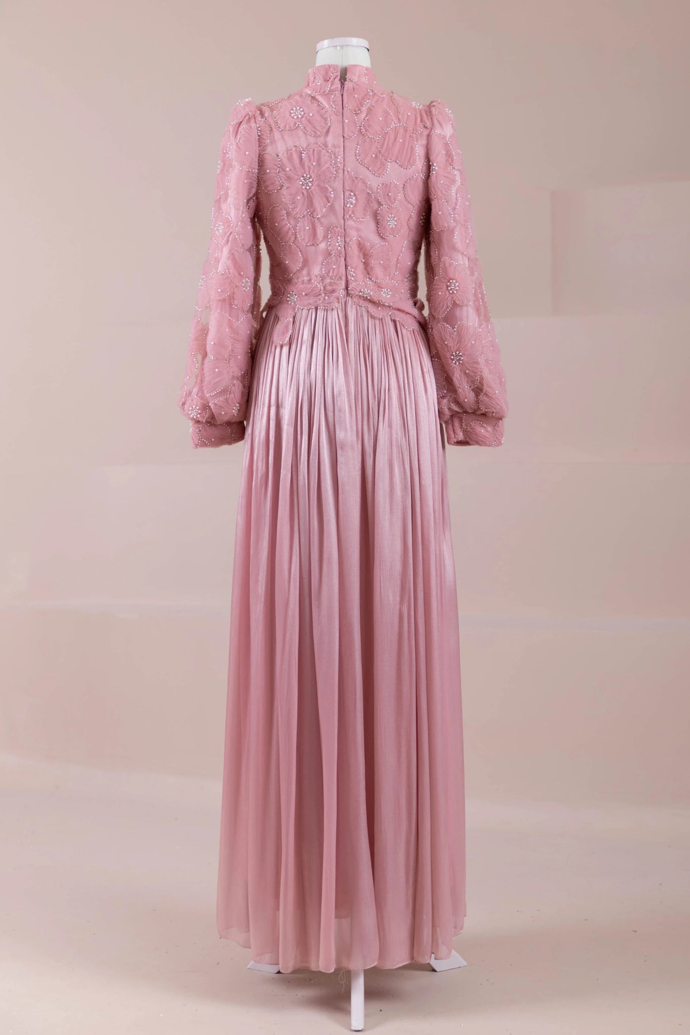 Alora Tesettür Abiye - FioraofDress - tesettur - abiye - PEMBE - 38 - hijab - evening - dress