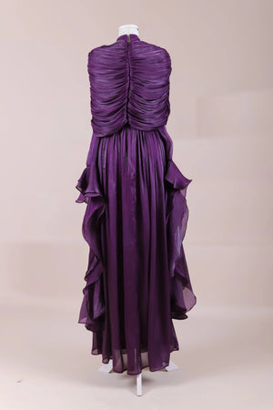 Aréa Tesettür Abiye - FioraofDress - tesettur - abiye - Ametist Moru - 38 - hijab - evening - dress