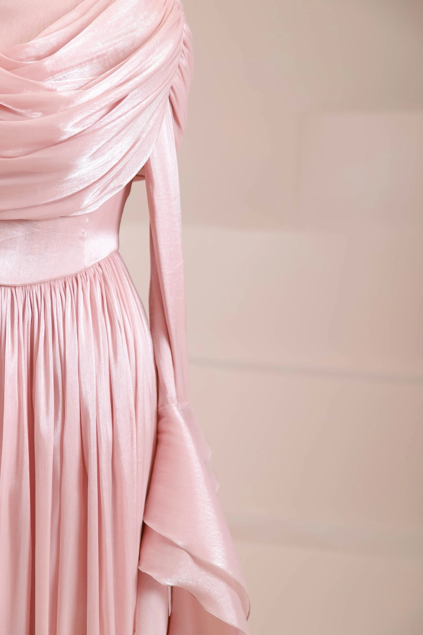 Arvia Tesettür Abiye - FioraofDress - tesettur - abiye - Pudra - 36 - hijab - evening - dress