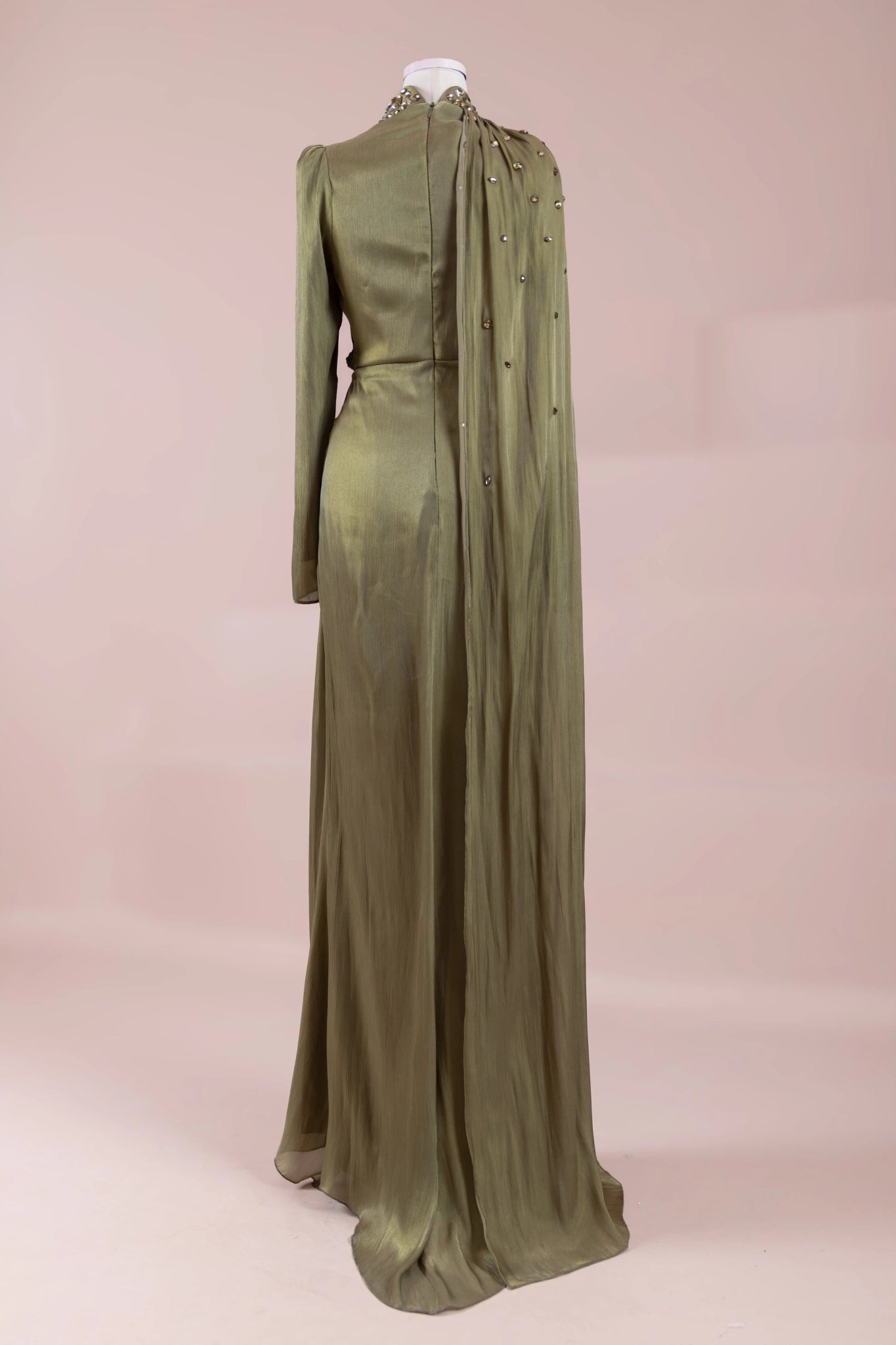 Aven Tesettür Abiye - FioraofDress - tesettur - abiye - Çimen yeşili - 38 - hijab - evening - dress