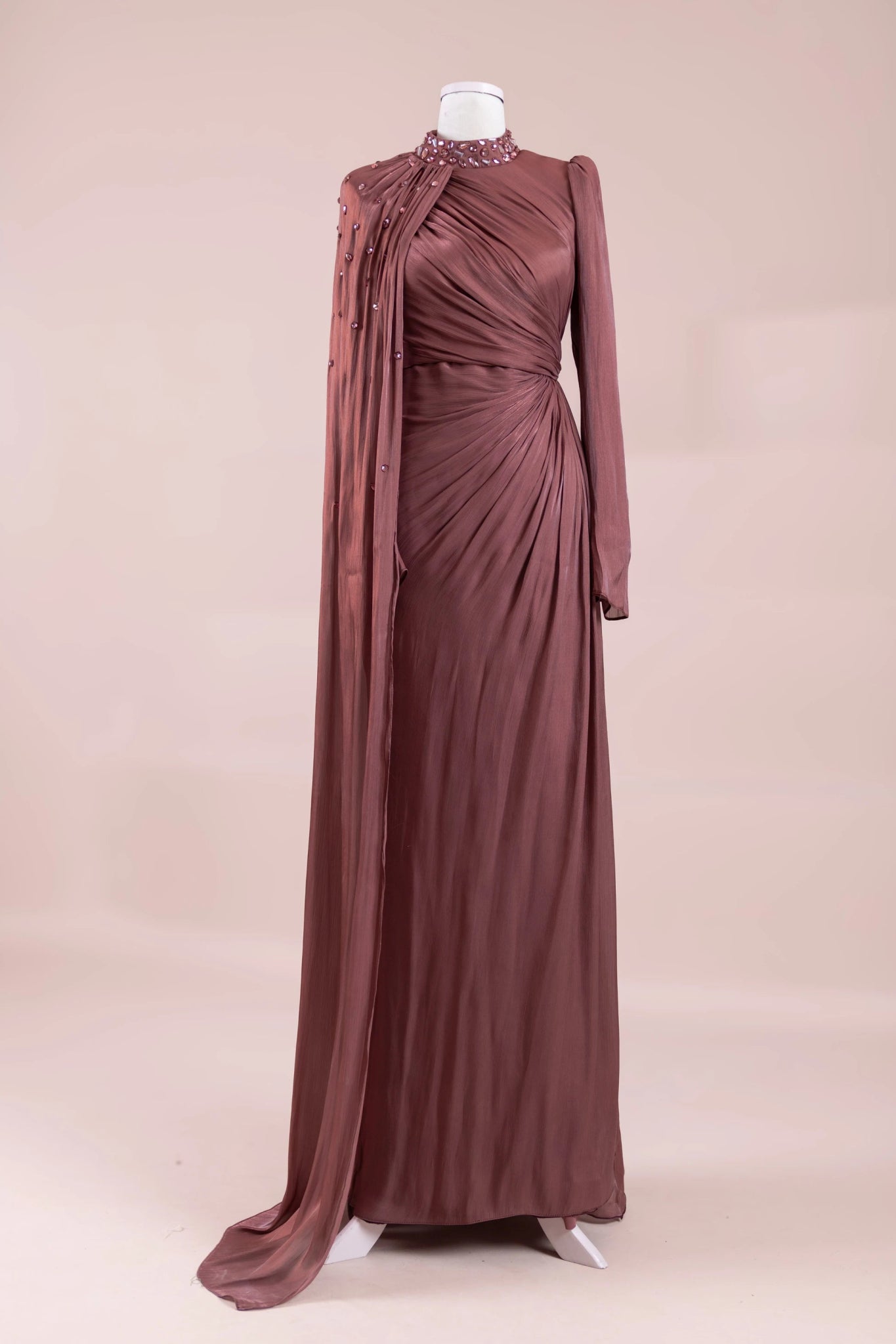 Aven Tesettür Abiye - FioraofDress - tesettur - abiye - LACİVERT - 38 - hijab - evening - dress