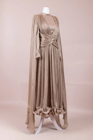 Ayrez Tesettür Abiye - FioraofDress - tesettur - abiye - VİZON - 38 - hijab - evening - dress