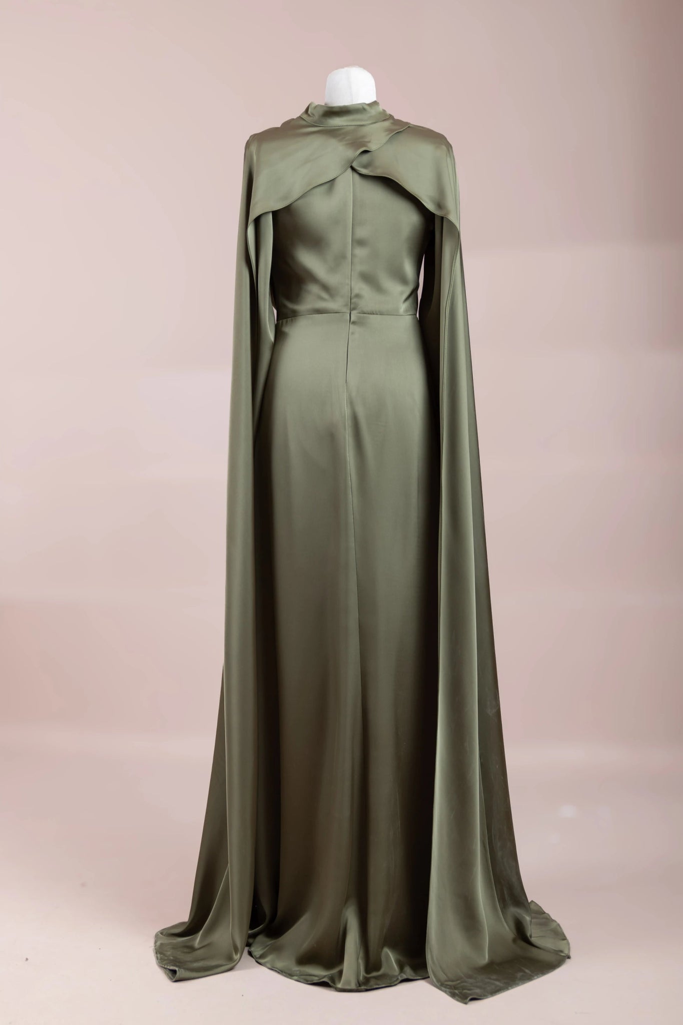 Ayza Tesettür Abiye - FioraofDress - tesettur - abiye - haki - 38 - hijab - evening - dress