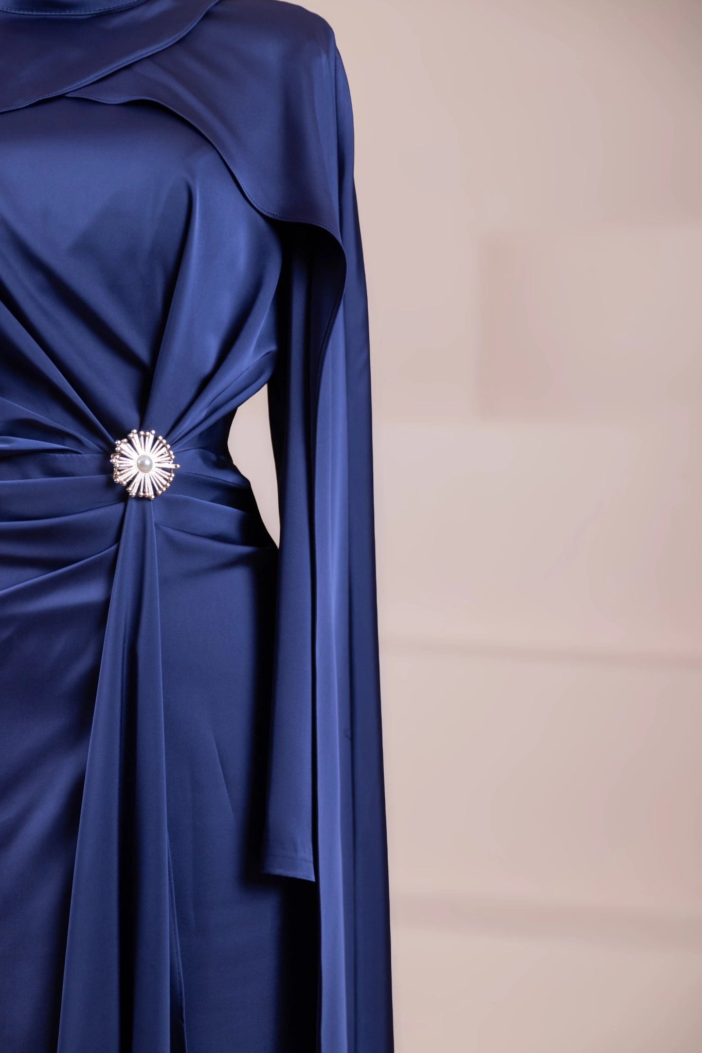 Ayza Tesettür Abiye - FioraofDress - tesettur - abiye - lacivert - 38 - hijab - evening - dress