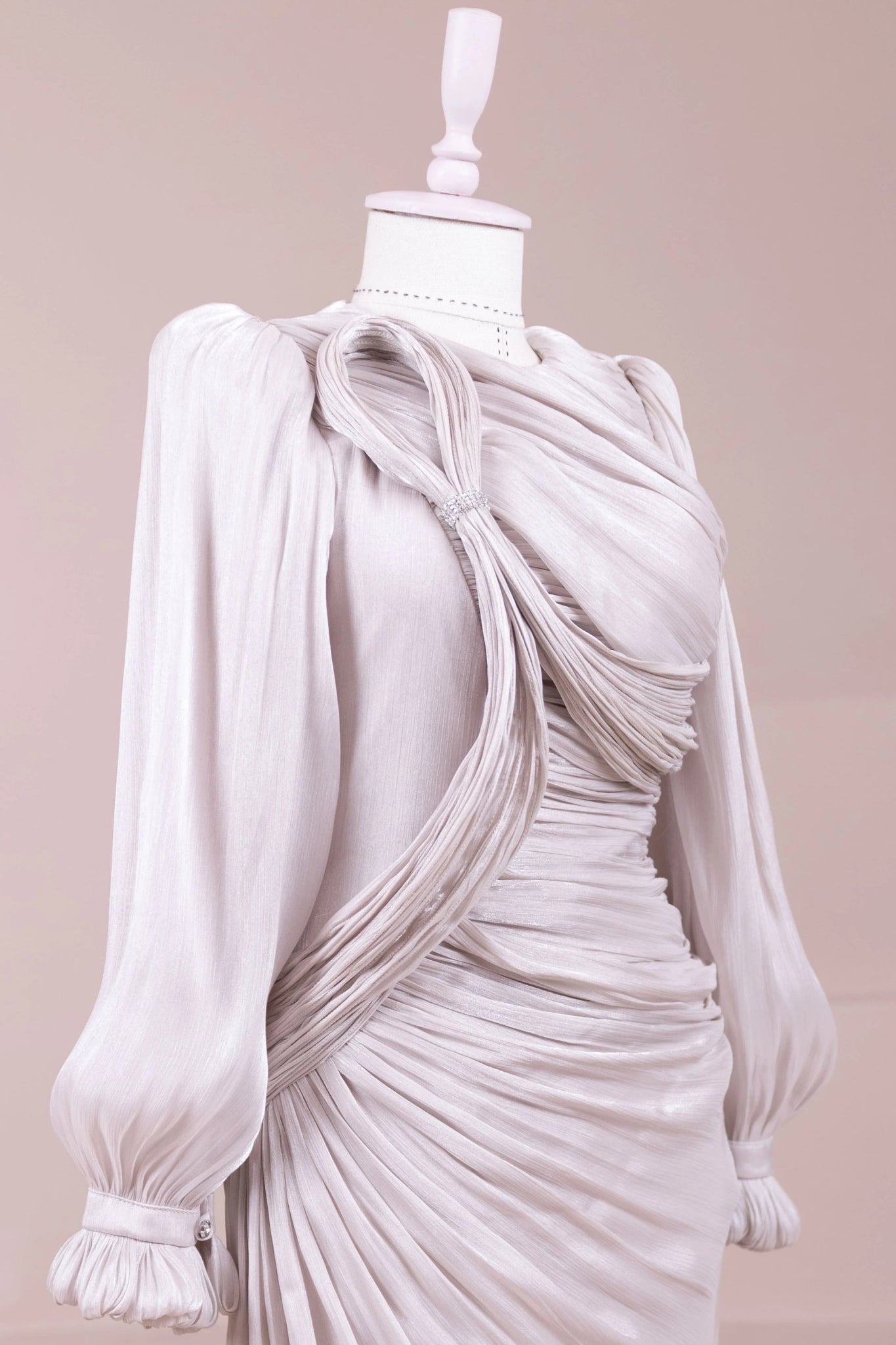 Bloom Tesettür Abiye - FioraofDress - tesettur - abiye - Taş - 38 - hijab - evening - dress