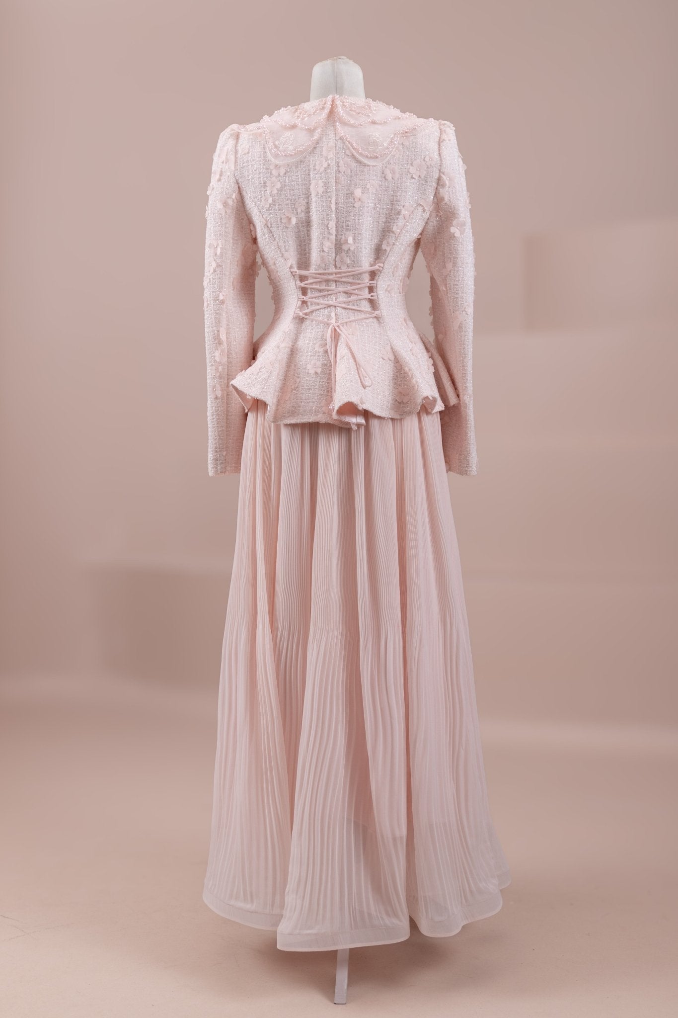 Carmilla Tesettür Abiye - FioraofDress - tesettur - abiye - Pembe - 36 - hijab - evening - dress