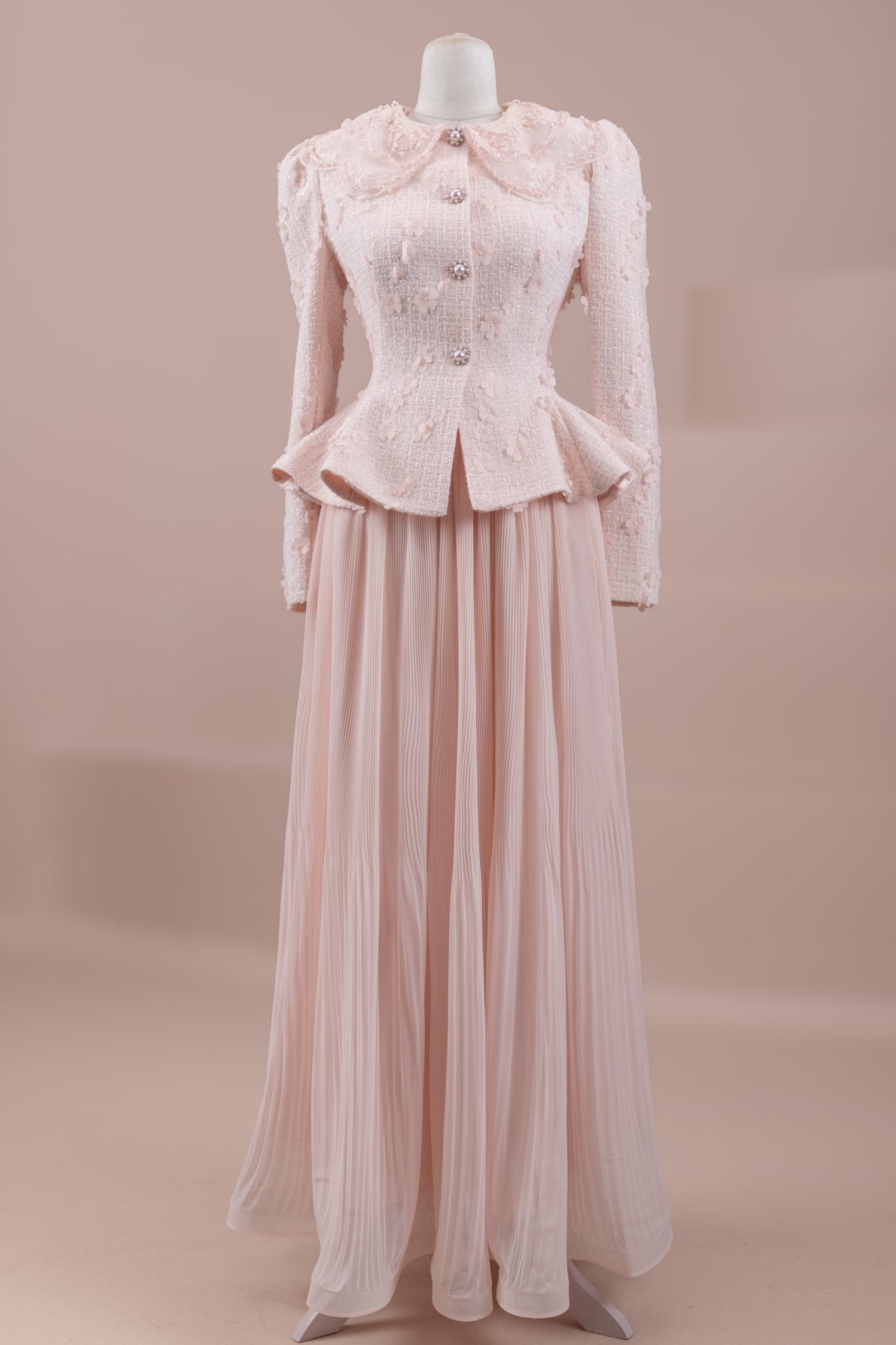 Carmilla Tesettür Abiye - FioraofDress - tesettur - abiye - Pembe - 36 - hijab - evening - dress