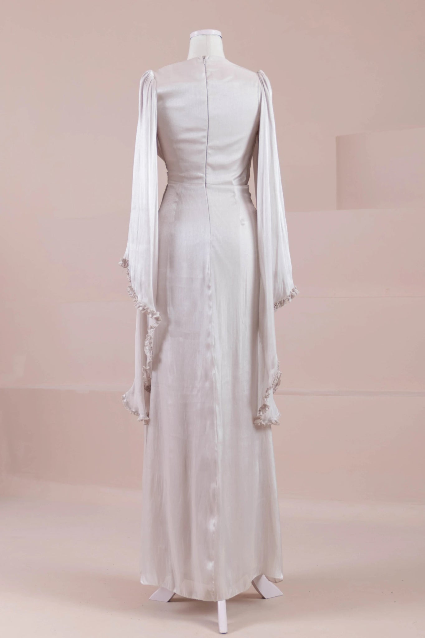 Dera Tesettür Abiye - FioraofDress - tesettur - abiye - Ekru - 38 - hijab - evening - dress