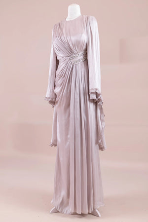 Dera Tesettür Abiye - FioraofDress - tesettur - abiye - Pudra - 38 - hijab - evening - dress