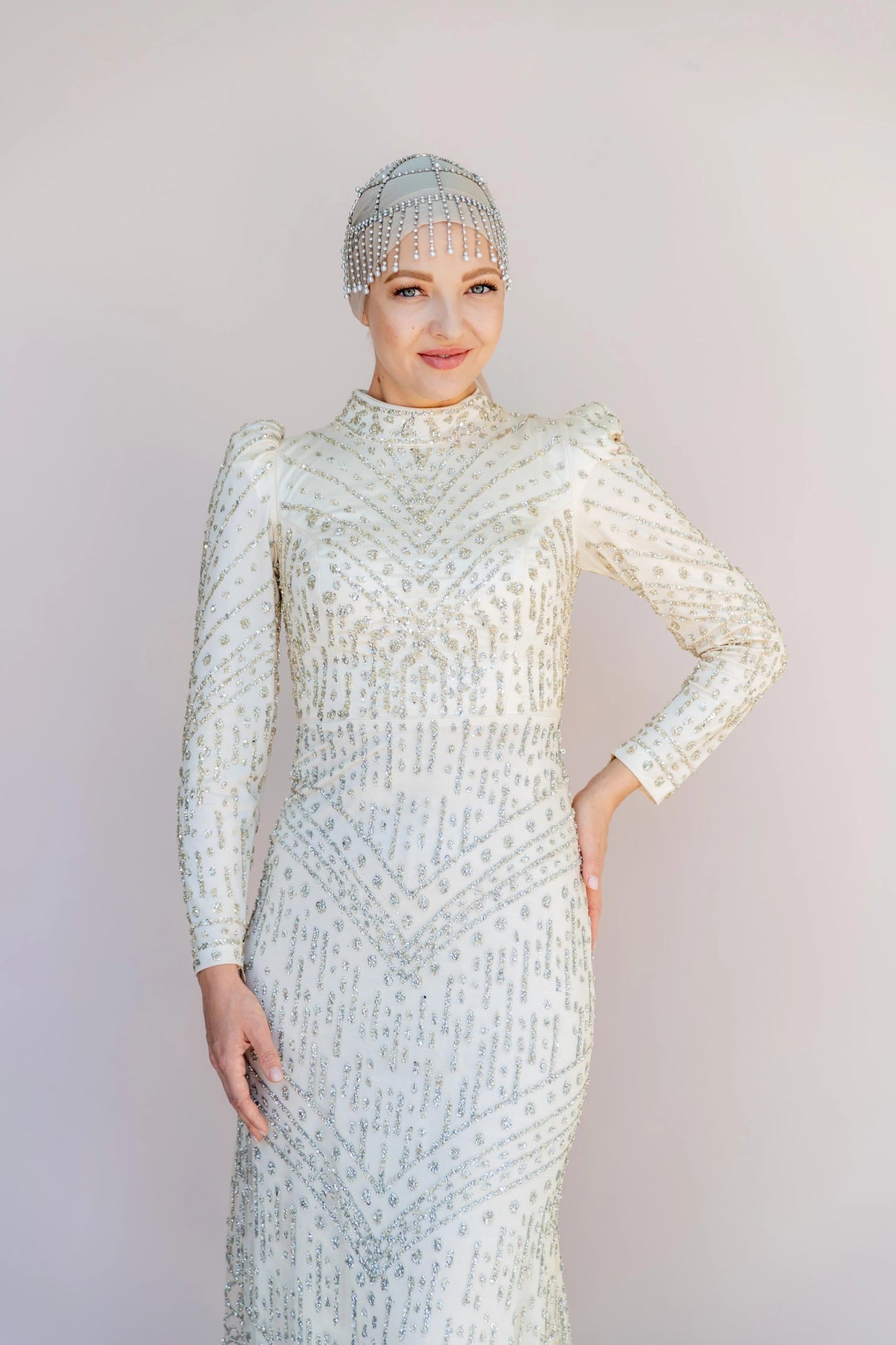 Diamont Tesettur Abiye - FioraofDress - tesettur - abiye - bejj - 36 - hijab - evening - dress